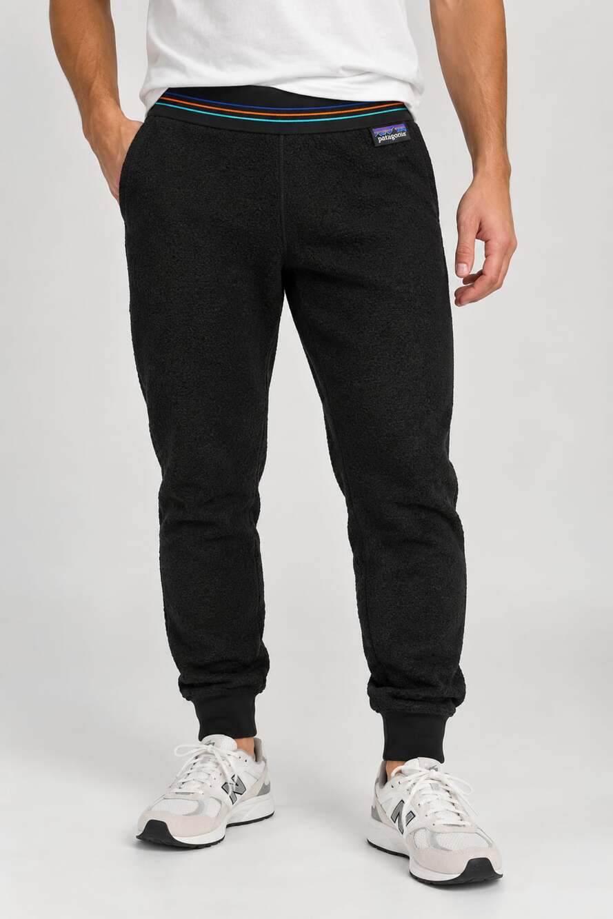 Patagonia Synchilla Fleece Joggers Black Size XXL